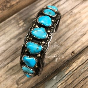 Turquoise/Sterling Cuff